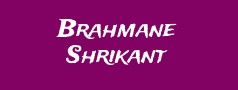 Brahmane Shrikant