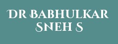 Dr Babhulkar Sneh S
