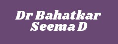 Dr Bahatkar Seema D