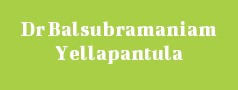 Dr Balsubramaniam Yellapantula