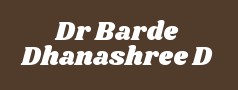 Dr Barde Dhanashree D