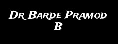 Dr Barde Pramod B