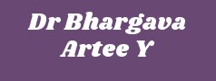 Dr Bhargava Artee Y