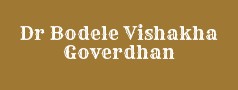 Dr Bodele Vishakha Goverdhan