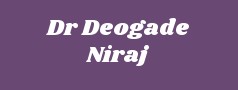 Dr Deogade Niraj