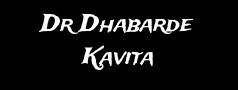 Dr Dhabarde Kavita