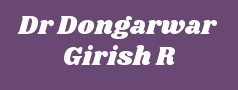 Dr Dongarwar Girish R