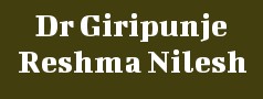 Dr Giripunje Reshma Nilesh