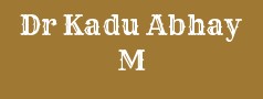 Dr Kadu Abhay M