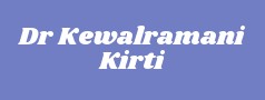 Dr Kewalramani Kirti