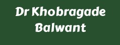 Dr Khobragade Balwant