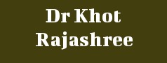 Dr Khot Rajashree
