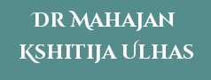 Dr Mahajan Kshitija Ulhas
