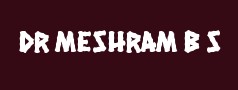 Dr Meshram B S
