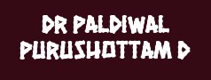 Dr Paldiwal Purushottam D