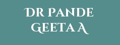 Dr Pande Geeta A