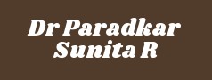 Dr Paradkar Sunita R