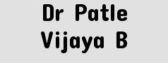 Dr Patle Vijaya B