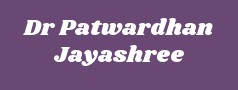 Dr Patwardhan Jayashree