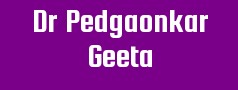 Dr Pedgaonkar Geeta