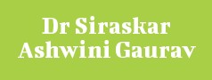 Dr Siraskar Ashwini Gaurav