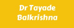 Dr Tayade Balkrishna