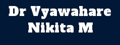 Dr Vyawahare Nikita M