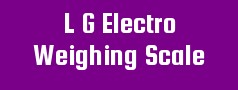 L G Electro Weighing Scale