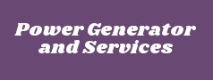 Power Generator and Services